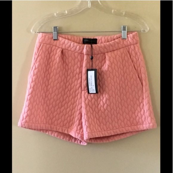 NWT Storm & Marie Quilted High Waist Short Small - Picture 2 of 4